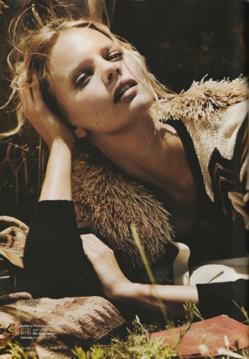 Will Davidson for Harpers Bazaar 2012