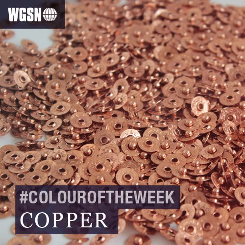 Copper for 2014/2015 A/W via WGSN