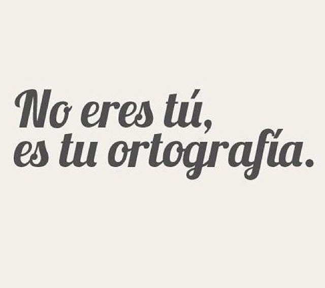 Ortografía